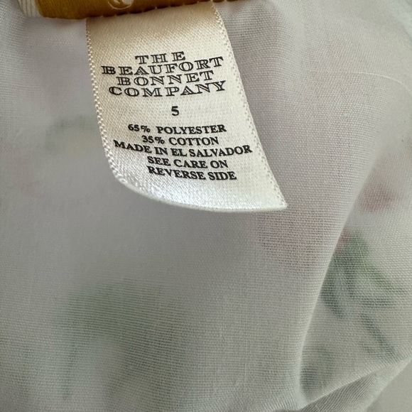 The Beaufort Bonnet Company Floral Strawberry Dress - White, Red, Green - Picture 9 of 10